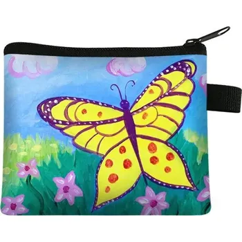 Peněženka Dětská peněženka s potiskem motýlů - 03
