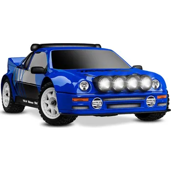 RC model auta 1:12 Traxxas Mini Rally Ford RS200 4WD VXL RTR (modrý)