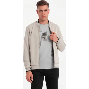 Pánská casual bunda Pánská bunda Ombre Ombre hnědá 2519826