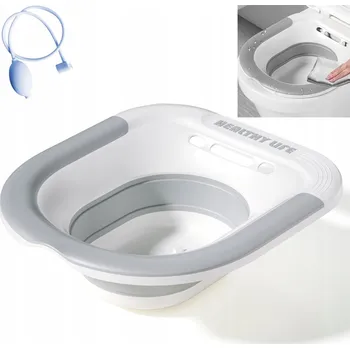 WC sedátko Bidetová sprška na WC sedátko s pumpičkou, skládací