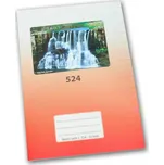 Sešit 524 - A5, linkovaný, 20 listů