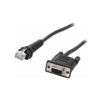 Čtečka čárových kódů Zebra Paralelní kabel CBA-RF5-S07ZAR, černá, 0,82296 m, DB-9, RJ-45