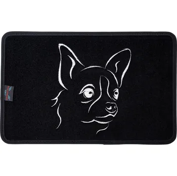 Miska pro psa Textilní podložka pod misku (cestovní) Max-Dywanik černá 1 l