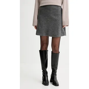 Dámská sukně Sukně s příměsí vlny Marc O'Polo 510609866023 šedá 90X, vel. 40