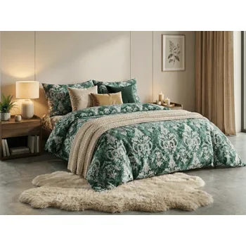 Povlečení Mikroplyšové povlečení ORIENTINO zelené Rozměr povlečení: 70 x 80 cm | 140 x 200 cm