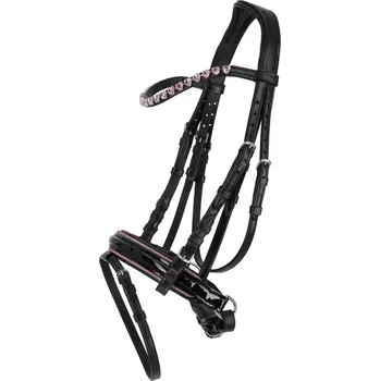 QHP Uzdečka Bixie QHP, pink PONY