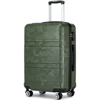 Kono K1871-1L Kufr Spinner 65cm Zelená Camouflage ABS