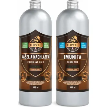 Krmivo pro koně Sirup kašel a nachlazení + imunita TOPVET