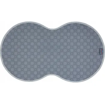 Miska pro psa Silikonová podložka pod misku Max-Dywanik šedá 1 l