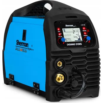 Svářečka Svářečka MIG/MAG Sherman DigiMig 210XS MIG MMA TIG 230V 200A ALU SYN 3v1