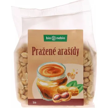 Arašídy loupané pražené BIO 200g, Bio*nebio