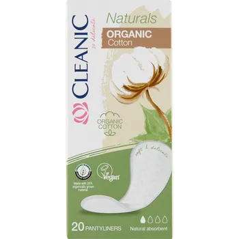 Cleanic Naturals Organic Cotton Dámské hygienické vložky 20 kusů