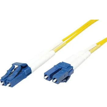 Síťový kabel Optický patchkabel LC-LC 9/125 (single mode), 2mm, duplex, 1,5m (LC/P-LC/P-1,5-SDL) - 21.98.8971