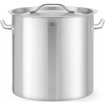 Hrnec VELKÝ GASTRONOMICKÝ HRNEC S POKLICÍ OCELOVÝ NA POLÉVKU GULÁŠ 21L HENDI