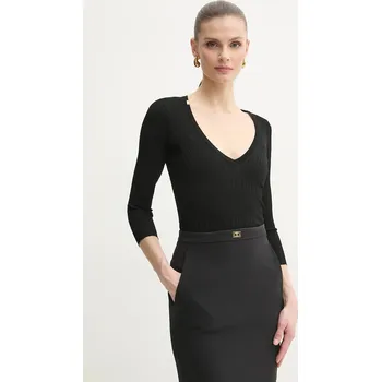 Dámské oblečení Svetr Elisabetta Franchi MK98T51E2 černá 99X, vel. 36