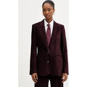 Dámské sako Sako Haveone JCB.P002 burgundské 93X, vel. XS