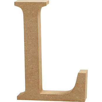 Obraz Písmeno L z MDF, 8 cm