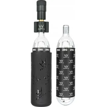 pumpička Hustilka CO2 bombiček Peaty's HOLESHOT CO2 TYRE INFLATOR černá