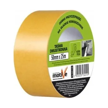 Lepicí páska VYNIKAJÍCÍ OBOUSTRANNÁ PÁSKA 50mm/25m MOTIVE