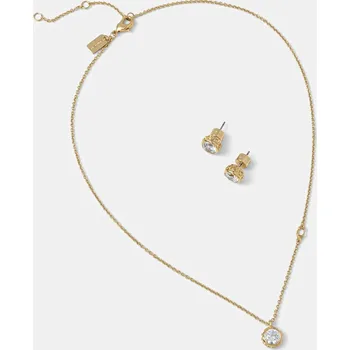 Módní doplněk Náušnice Coach 37530390GLD110 zlatá GLD, vel. ONE SIZE