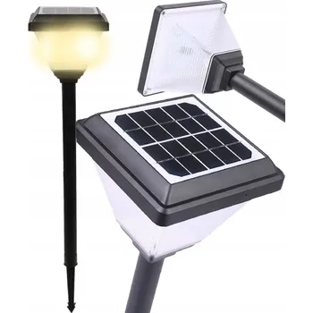 Venkovní osvětlení Solární lampa LTC , černá, 70 cm, 1 ks