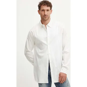 Pánská košile Bavlněná košile Armani Exchange 6DZCL1.ZN5XZ bílá 00X, vel. XL