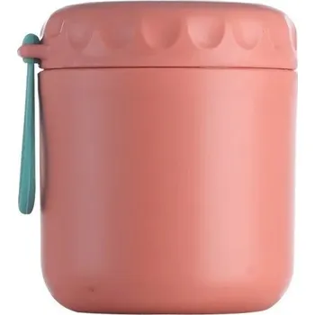 Termoska Nerezová termoska na jídlo s izolací, 300ml | cestovní krabička - Růžová