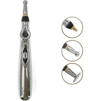 Masážní přístroj Elektronické masážní akupunkturní pero - 3 hlavice