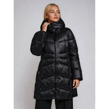 Sinsay - Prošívaná bunda s kapucí - černá - 154GZ-99X - 154GZ-99X-L