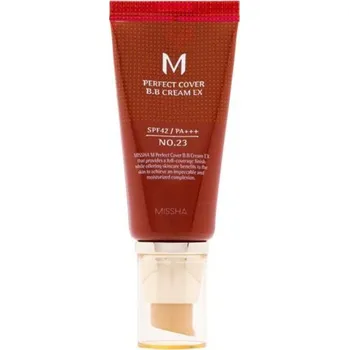 Přípravek na tvář Missha M Perfect Cover BB Cream EX SPF 42 PA+++ - BB krém 50 ml - 27 Honey Beige