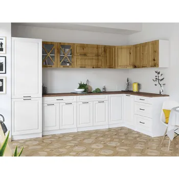 Nábytek Falco Simea 150/310 cm dub artisan/matná bílá