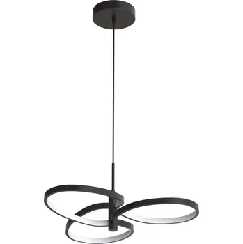 LED Lustr na lanku RIBBON LED/25W/230V 4000K černá