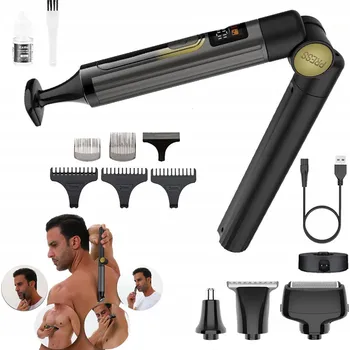 HOLICÍ STROJEK PÁNSKÝ ZASTŘIHOVAČ VOUSŮ A ZASTŘIHOVAČ ZAD