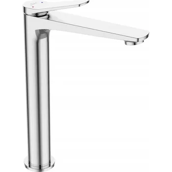 Vodovodní baterie Stojánková umyvadlová baterie Invena Alonia, stříbrná