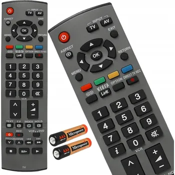 Dálkový ovladač Dálkový Ovladač pro televizory Panasonic TX-32LE8P, TX-32LE8PA