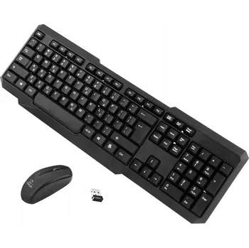 Klávesnice Bezdrátová sada klávesnice a myši Titanum USB