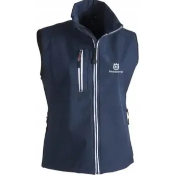 Pánská vesta Pánská zateplená vesta s logem Husqvarna - S