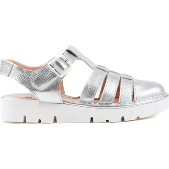 Dámské sandále Dámské stříbrné sandály s uzavřenou špicí Jose Saenz Velikost: 38