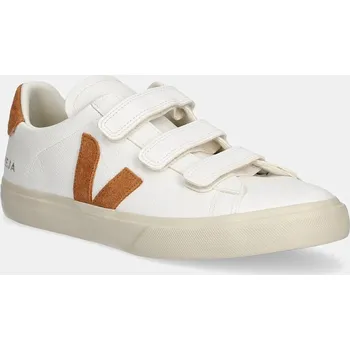 Pánské tenisky Kožené tenisky Veja Recife Logo RC0503885B bílá 00X, EUR 46