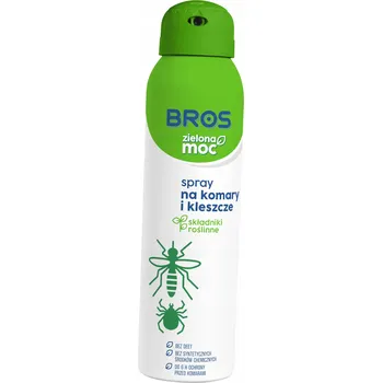 Repelent Sprej Bros přípravek proti komárům a klíšťatům Zelená Síla rostlin bez DEET 90 ml