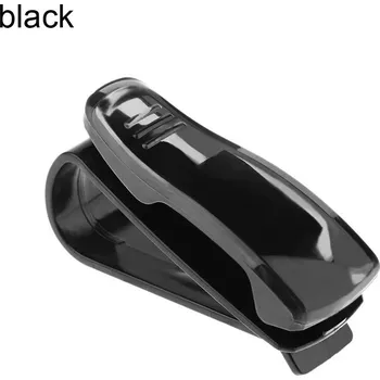 Pouzdro na brýle Držák na brýle do auta | pouzdro na brýle do auta - černá