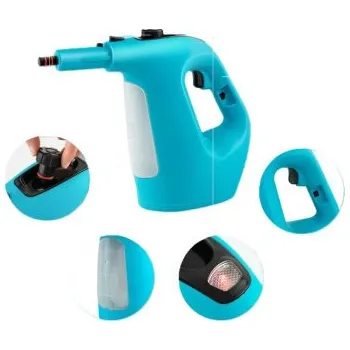 Parní čistič Parní čistič ES10287DE-BL s nádrží o objemu 400 ml, modrý - B COSTWAY