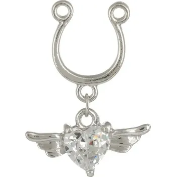 Piercing Falešný piercing | fake piercing do bradavky - různé varianty - Style 1-White