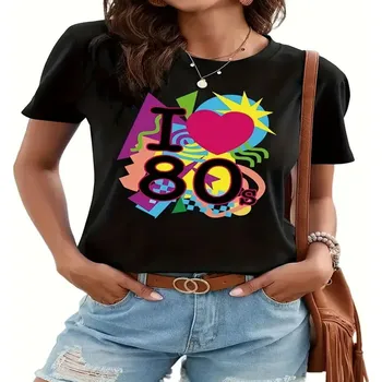 Karnevalový kostým dovoz Triko retro 80. léta Velikost: L