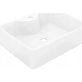 Umyvadlo Keramické umyvadlo na desku bílé 480 x 370 x 135 mm