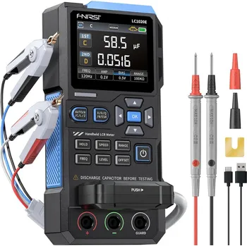 Multimetr FNIRSI LC1020E přenosný digitální tester LCR, ESR a polovodičových součástek, doprava ZDARMA!
