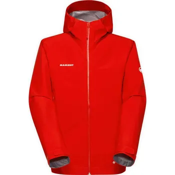 Bunda pánská MAMMUT Crater Light HS Hooded Jacket Men, mammut red - L