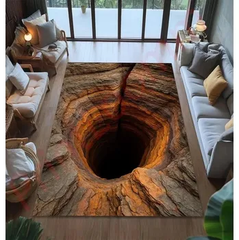 Koberec Koberec s 3D efektem do obýváku - 4,40x60cm