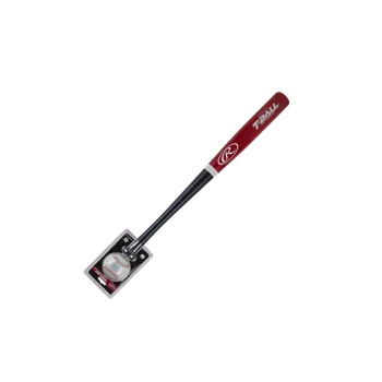Baseballová pálka Rawlings WBTBC T-BALL (dřevěná pálka s tréninkovým míčkem)