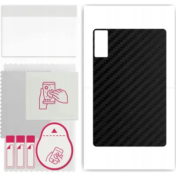 Pouzdro na mobilní telefon Fólie / Ochranná fólie na ZÁDA pro Lenovo Legion Y700 Gen 4 - Karbonový Vzhled